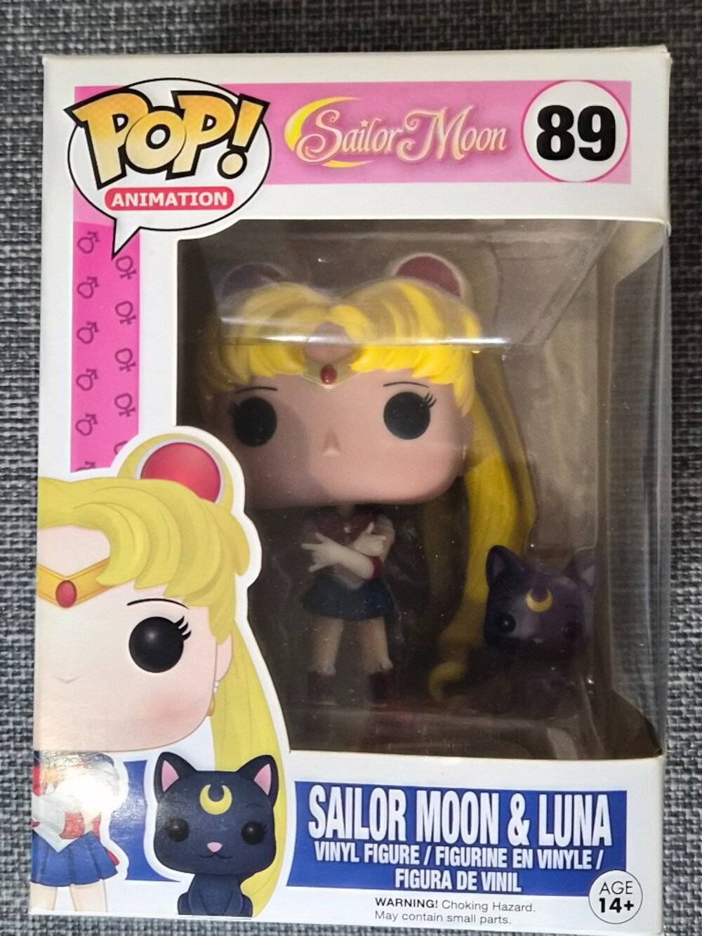 Funko Pop Sailormoon & Luna 89